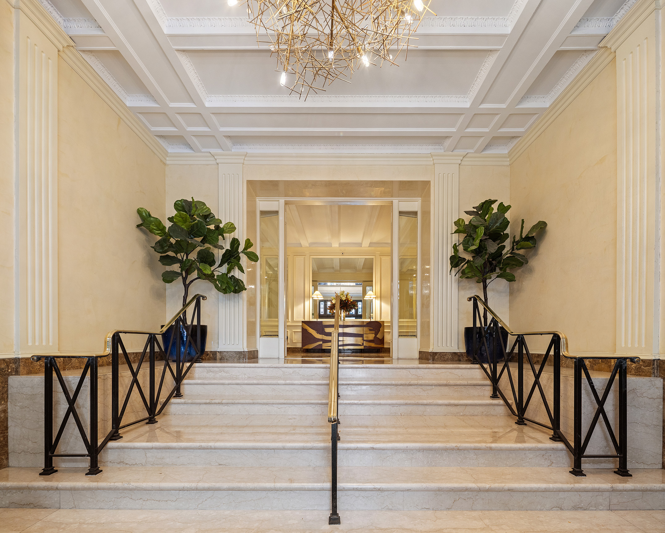 875 Park Avenue, Unit 11C Manhattan, NY 10075 - Photo 19 of 25 a view of lobby with furniture