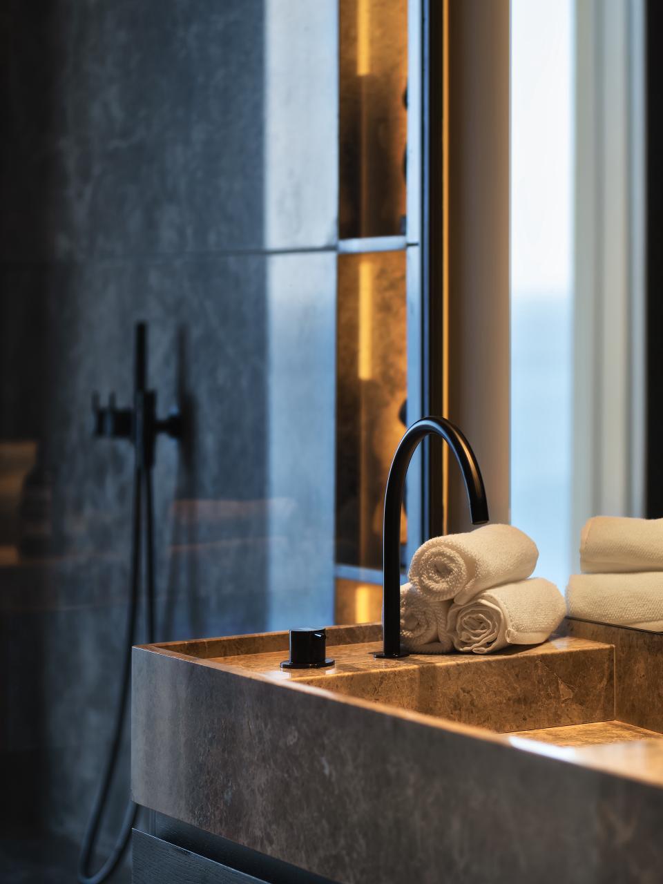 Private Address Andratx, Mallorca Spain, IB 07157 - Photo 14 of 17 a close view of sink and tap