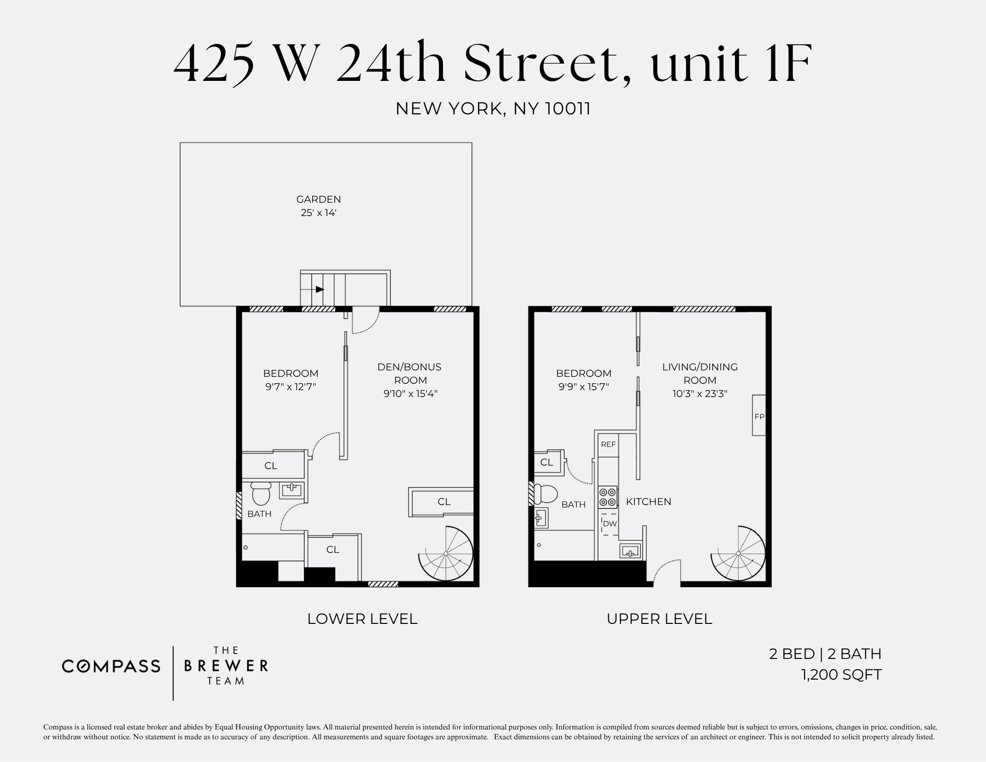 425 West 24th Street 1F Chelsea New York NY 10011