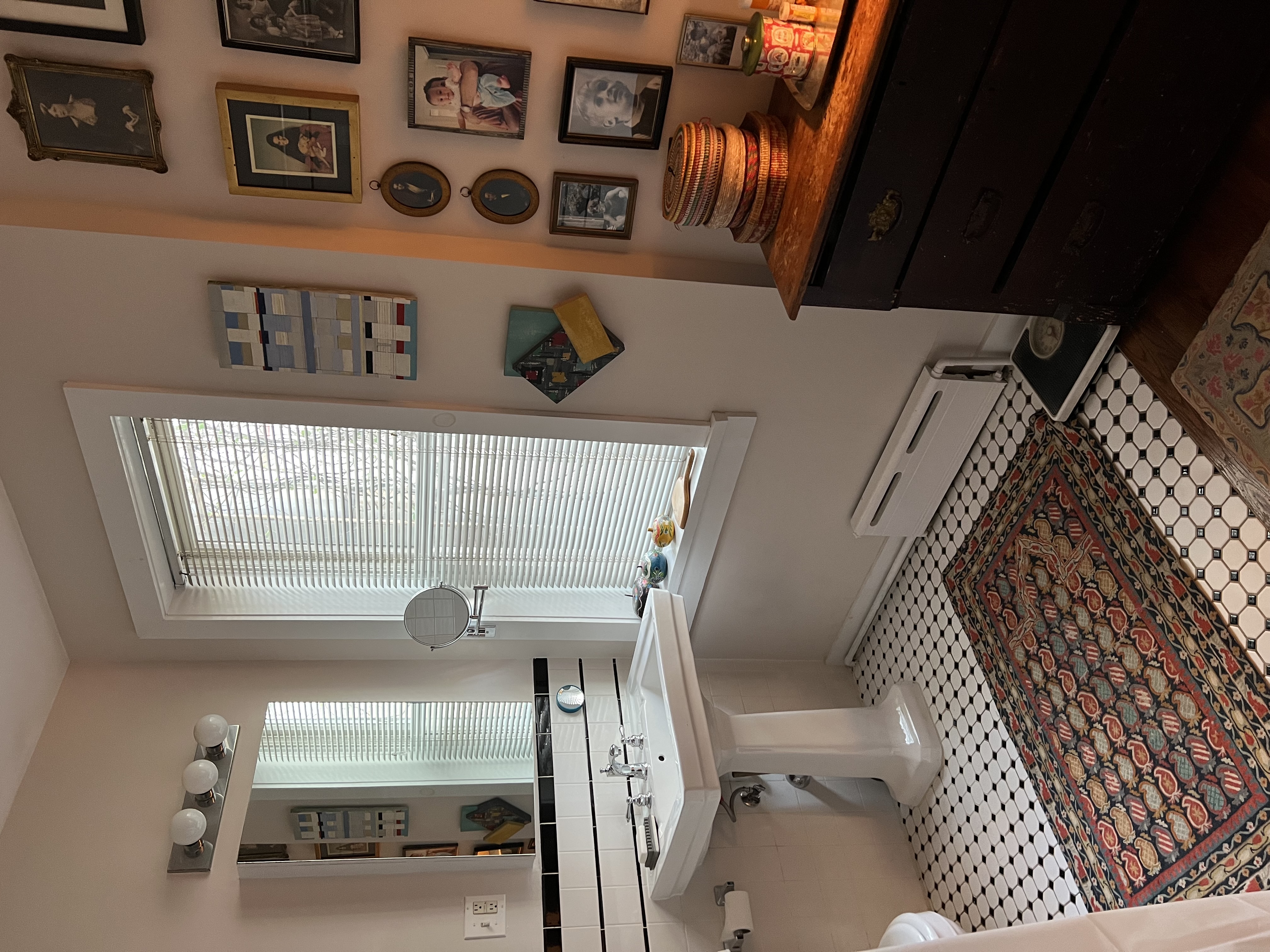 6 Centre Market Place, Unit 3 Manhattan, NY 10013 - Photo 7 of 9 a bathroom with a sink toilet and mirror