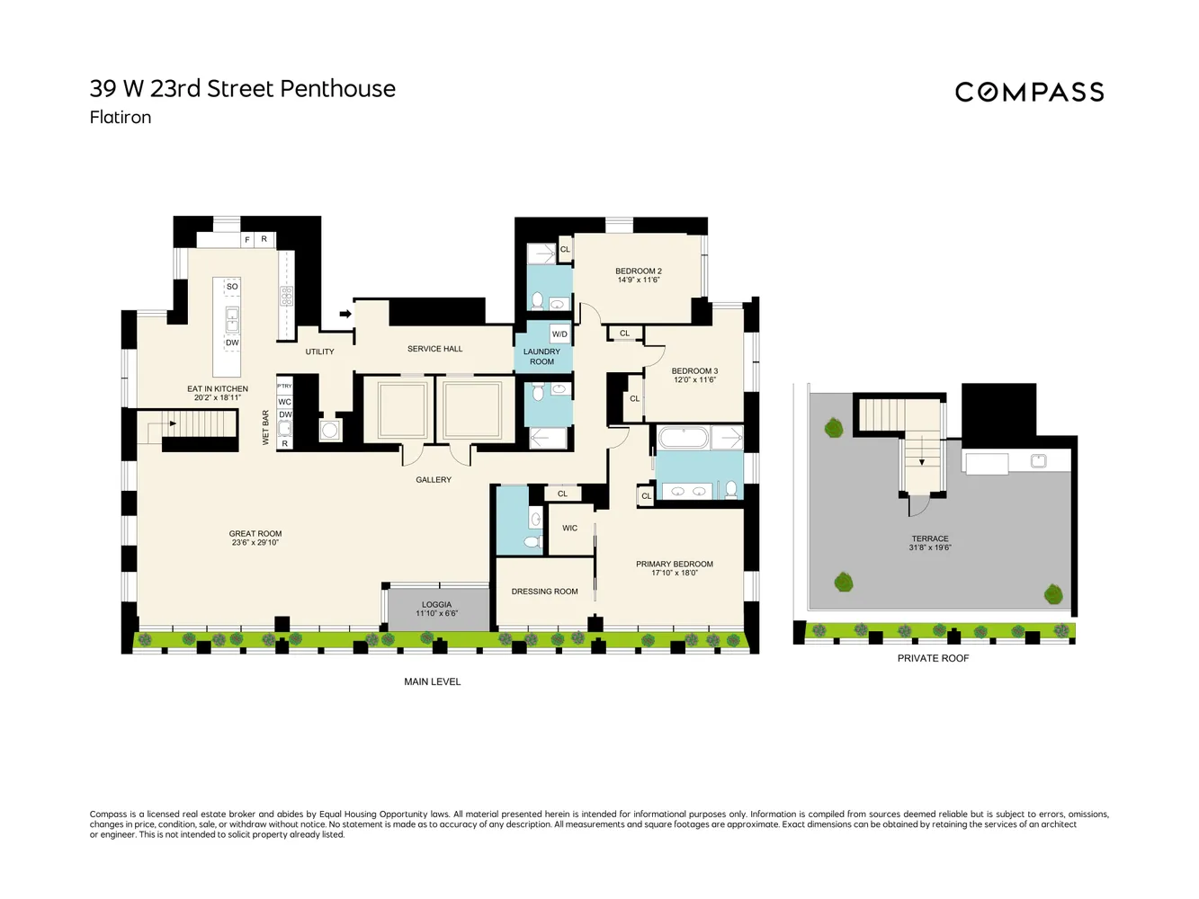 $12,500,000 | 39 West 23rd Street, Unit PH | Flatiron