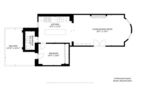 $799,000 | 34 Worcester Square, Unit 2, Boston, MA 02118