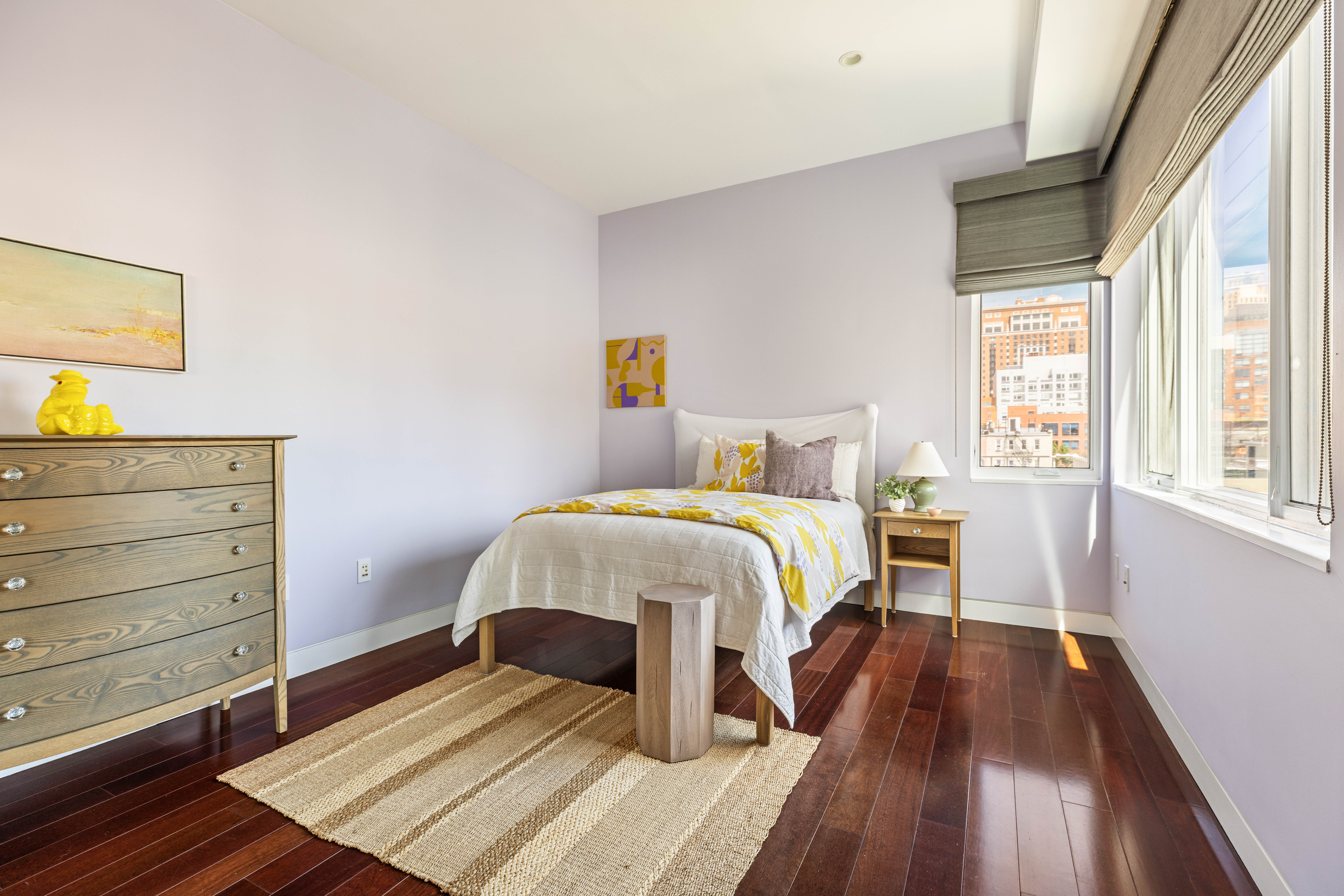 17 Bergen Street, Unit 4/PH Brooklyn, NY 11201 - Photo 15 of 21 a bedroom with a bed and a window