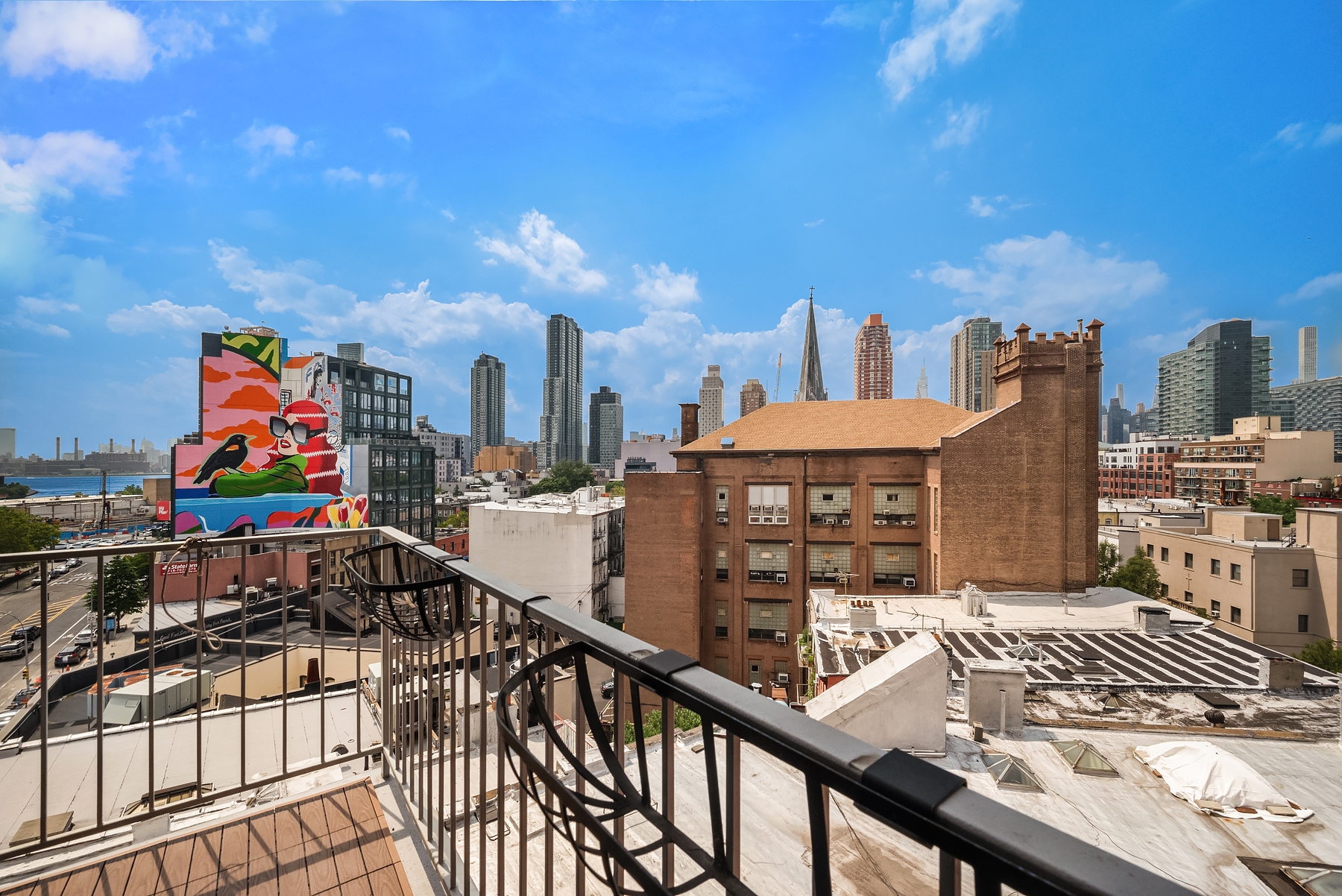 10-63 Jackson Avenue, Unit 7A Queens, NY 11101 - Photo 3 of 11 outdoor view with outdoor seating