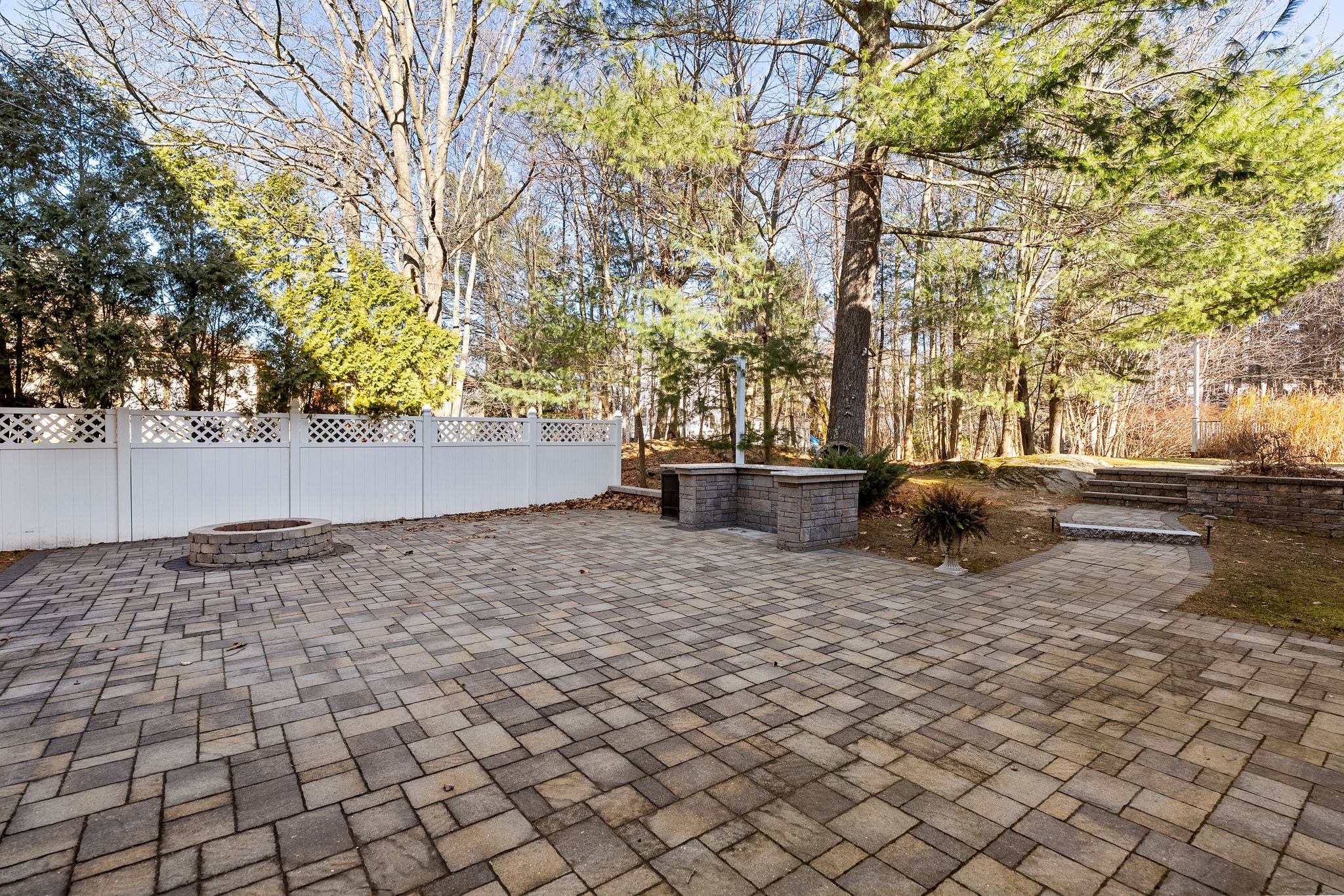 129 H J Albee Drive Braintree, MA 02184 - Photo 30 of 36 a backyard of a house with lots of green space