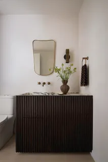 a view of a two room with a window