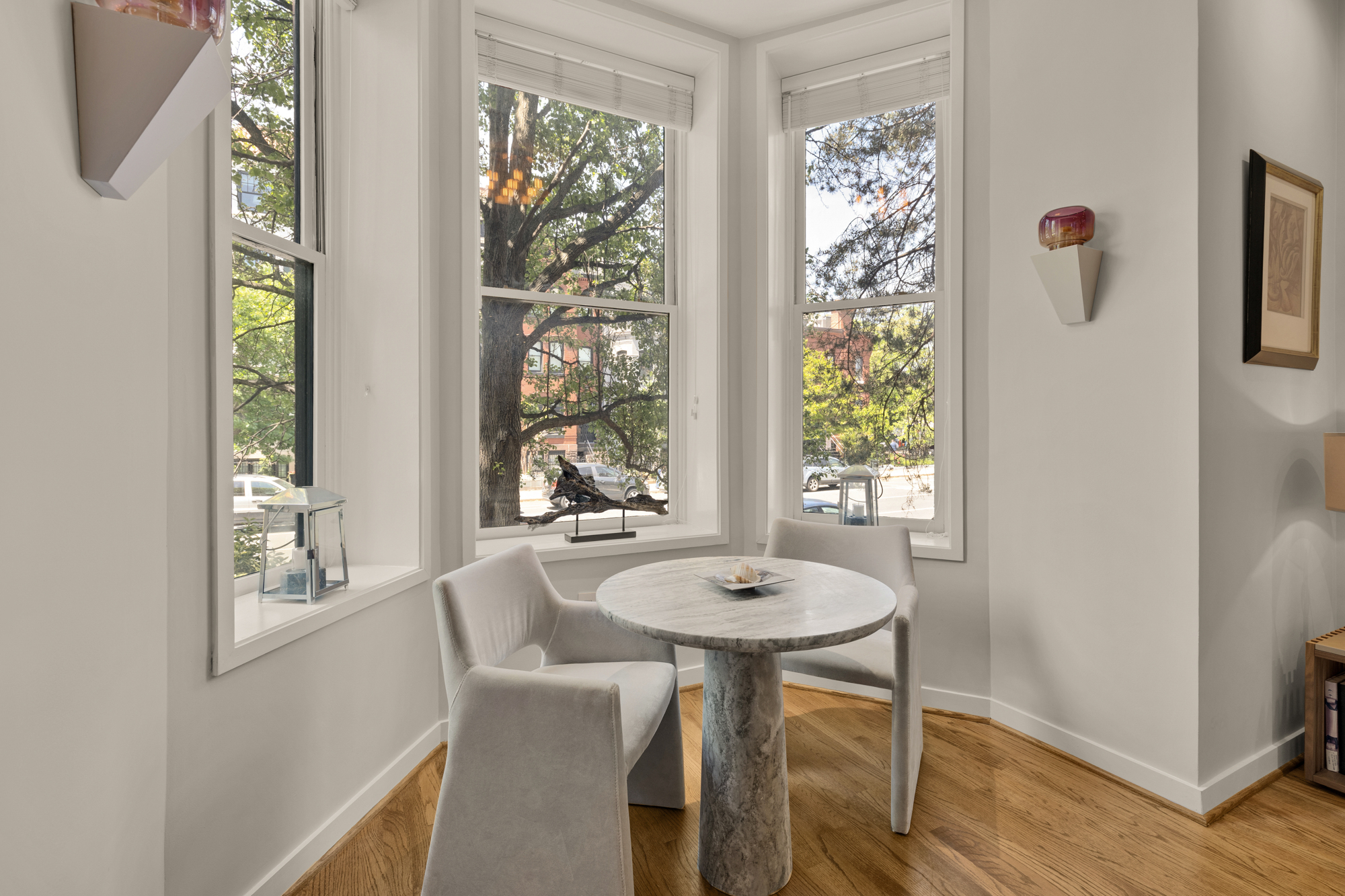 1407 15th Street Northwest, Unit 2 Washington, DC 20005 - Photo 12 of 24 a view of a dining room with furniture and window