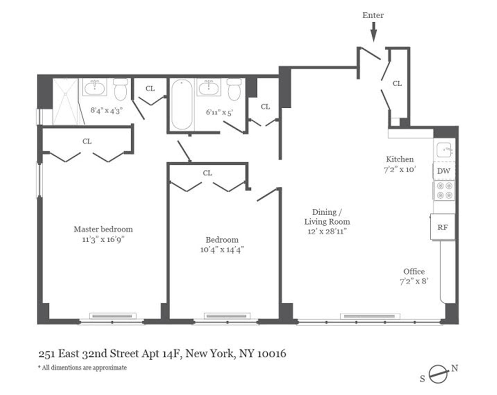 251 East 32nd Street, Unit 14F Manhattan, NY 10016 - Photo 16 of 16