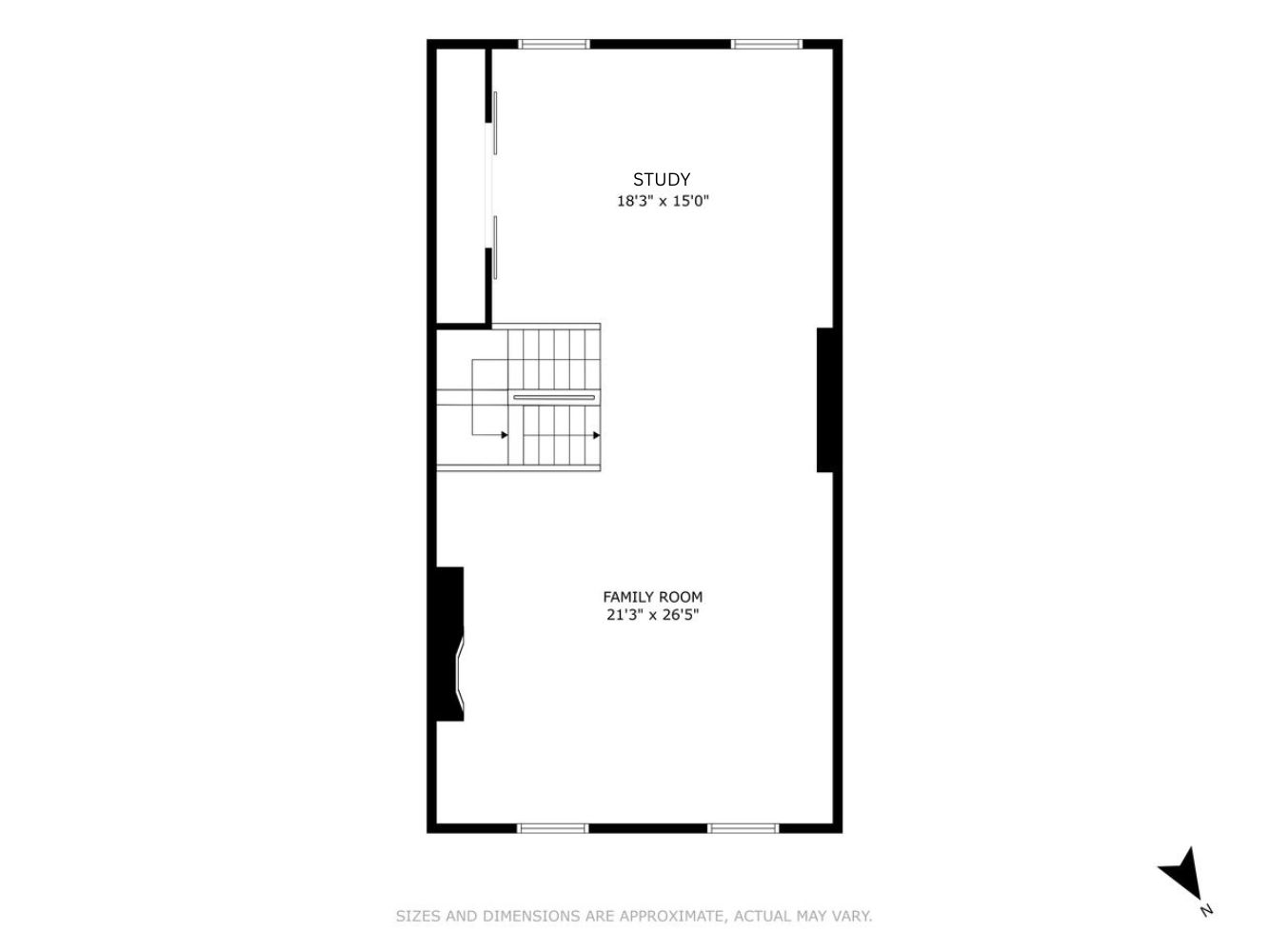 7 MacDougal Alley Manhattan, NY 10011 - Photo 23 of 25 a picture of a floor plan