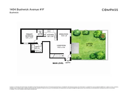 $1,185,000 | 1404 Bushwick Avenue, Unit 1F | Bushwick