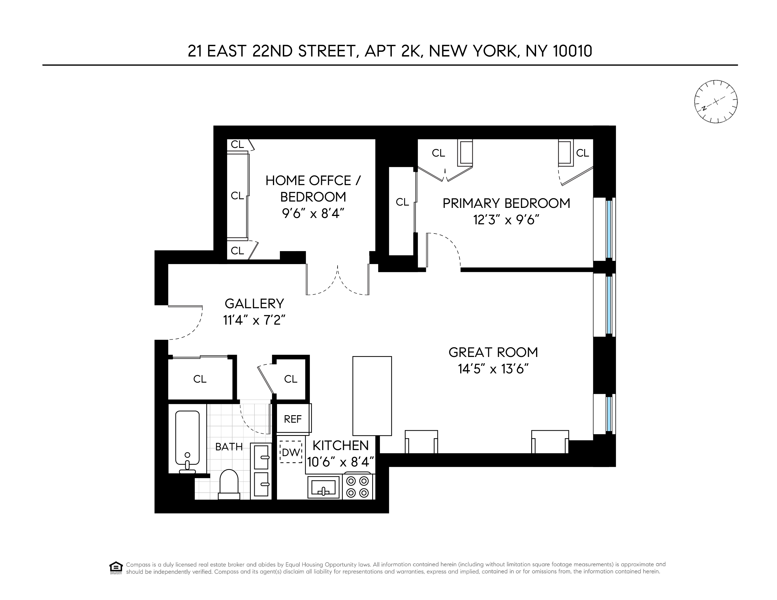 21 East 22nd Street, Unit 2K Manhattan, NY 10010 - Photo 11 of 13 a picture of a book and a book