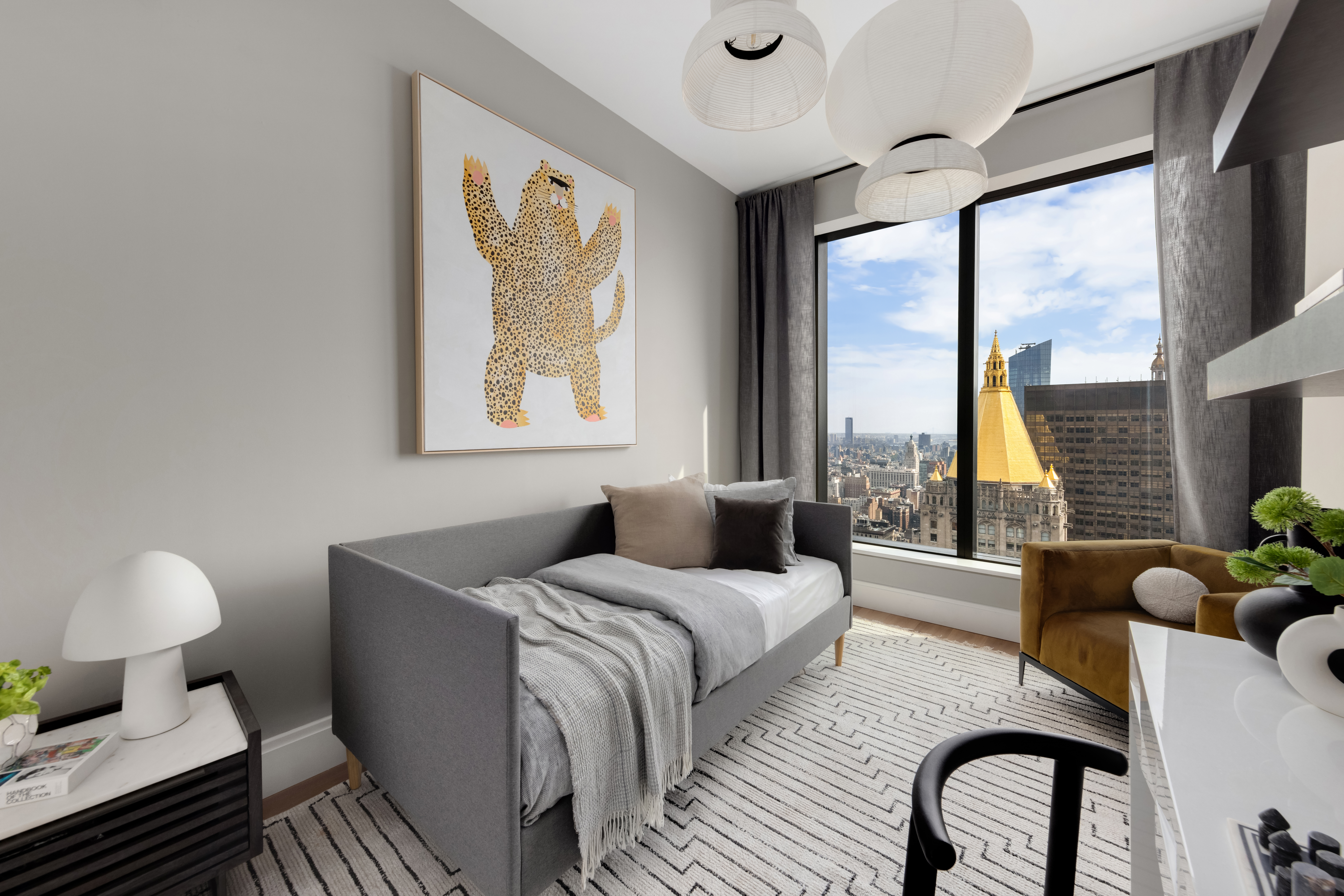 30 East 29th Street, Unit PHB Manhattan, NY 10016 - Photo 4 of 19 a bedroom with furniture and a window