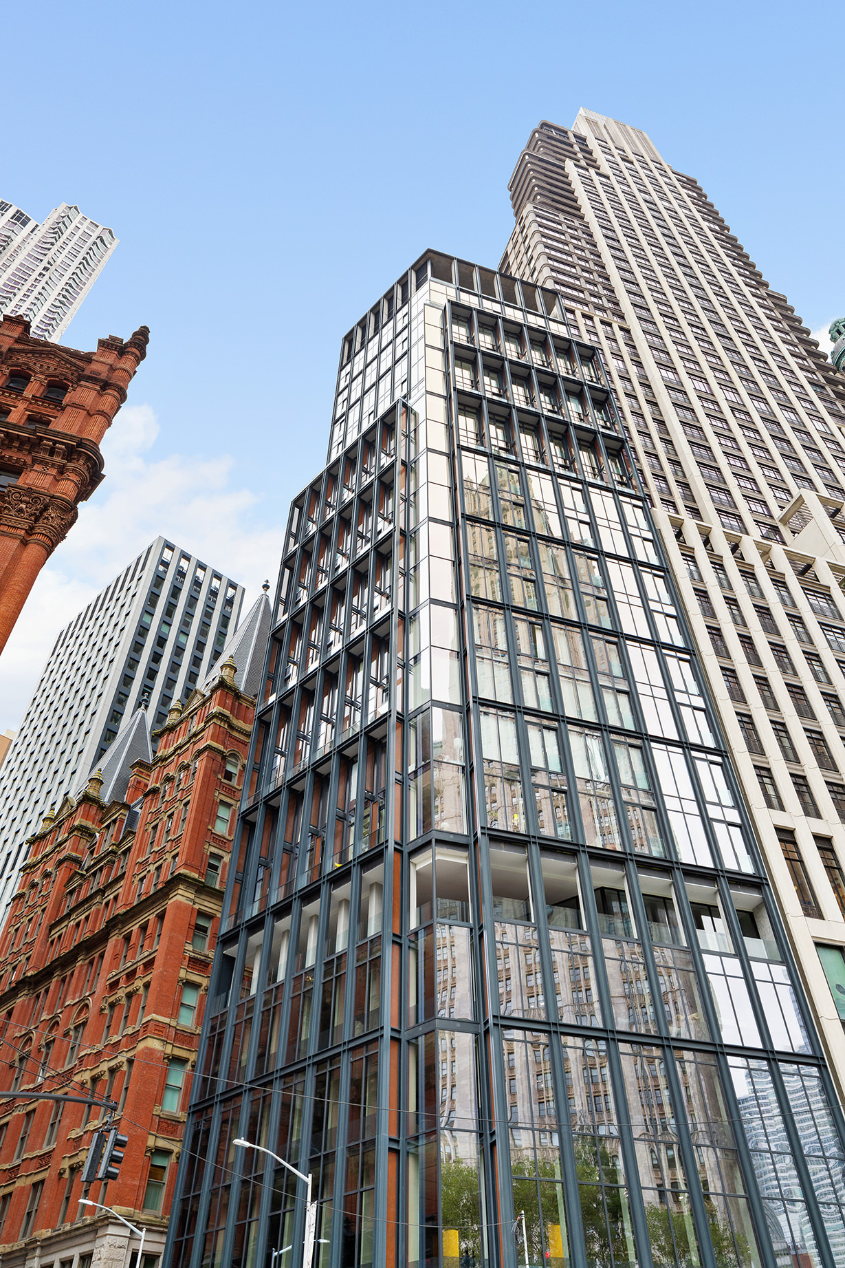 33 Park Row, Unit 14A Manhattan, NY 10038 - Photo 23 of 24 a front view of a building