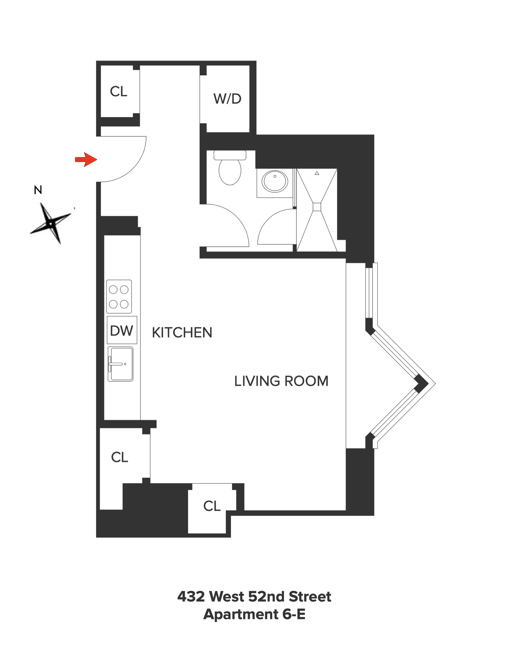 432 West 52nd Street, Unit 6E Manhattan, NY 10019 - Photo 11 of 11