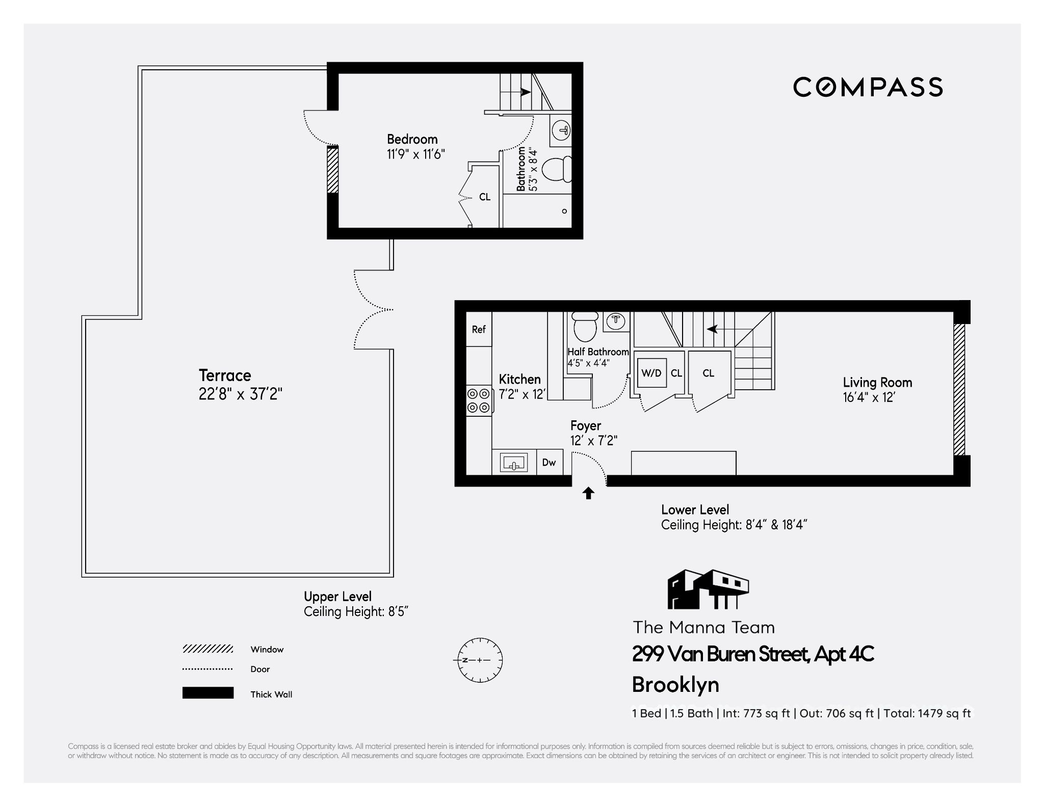 299 Van Buren Street, Unit 4C Brooklyn, NY 11221 - Photo 16 of 16 a picture of a wall