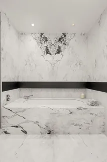 a view of wooden floor in a bathroom