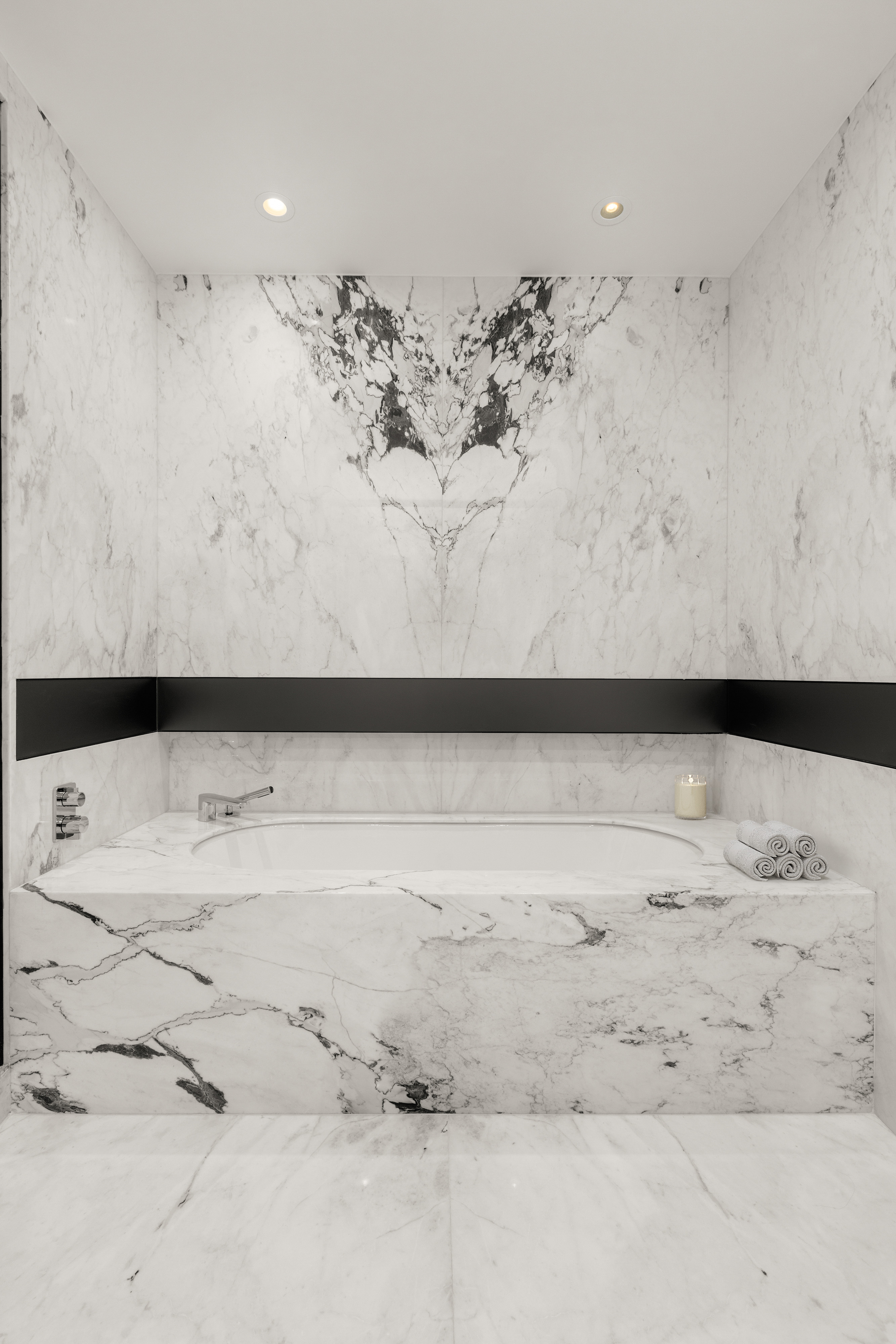 11 Beach Street, Unit THA Manhattan, NY 10013 - Photo 13 of 29 a view of wooden floor in a bathroom