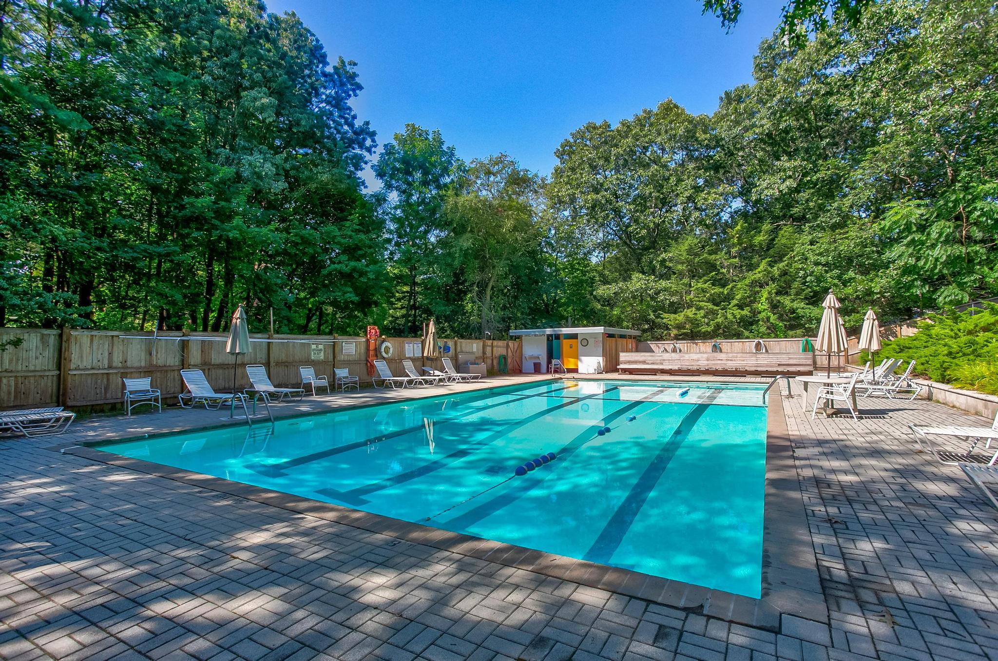 5 Field Road Lexington, MA 02421 - Photo 16 of 17 a view of a backyard with swimming pool