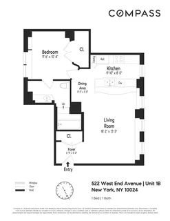 $659,000 | 522 West End Avenue, Unit 1B | Upper West Side