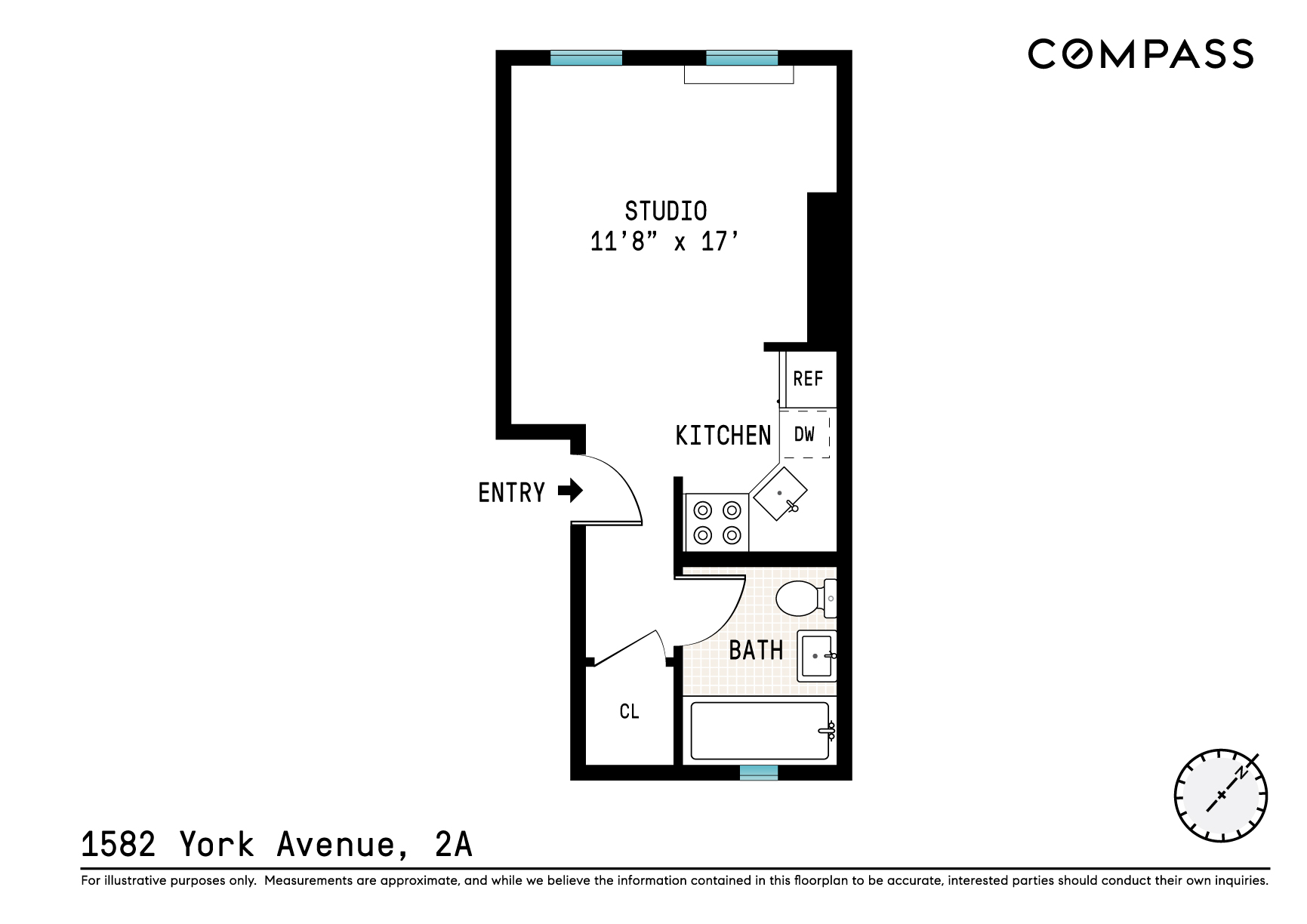 1582 York Avenue, Unit 2A Manhattan, NY 10028 - Photo 5 of 5 unknown