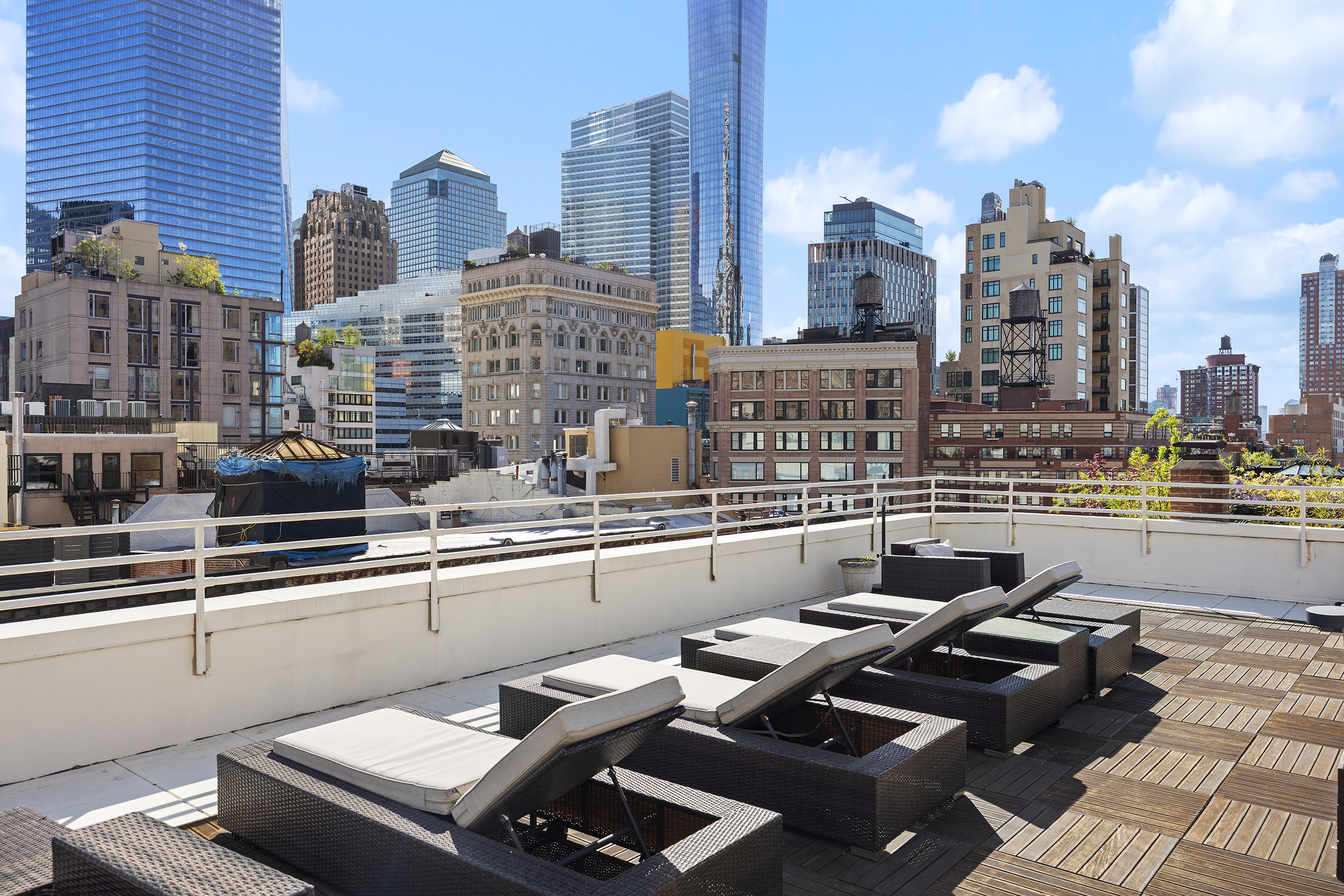 100 Reade Street, Unit 3C Manhattan, NY 10013 - Photo 8 of 9 a picture of city view with city view