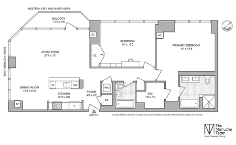 $2,190,000 | 10 West End Avenue, Unit 19C | Upper West Side
