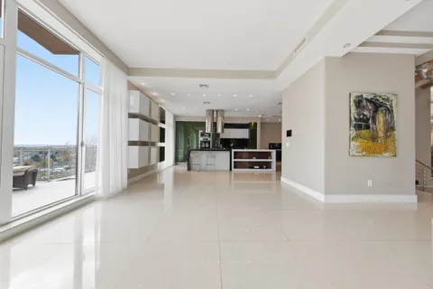 a view of kitchen with furniture and window