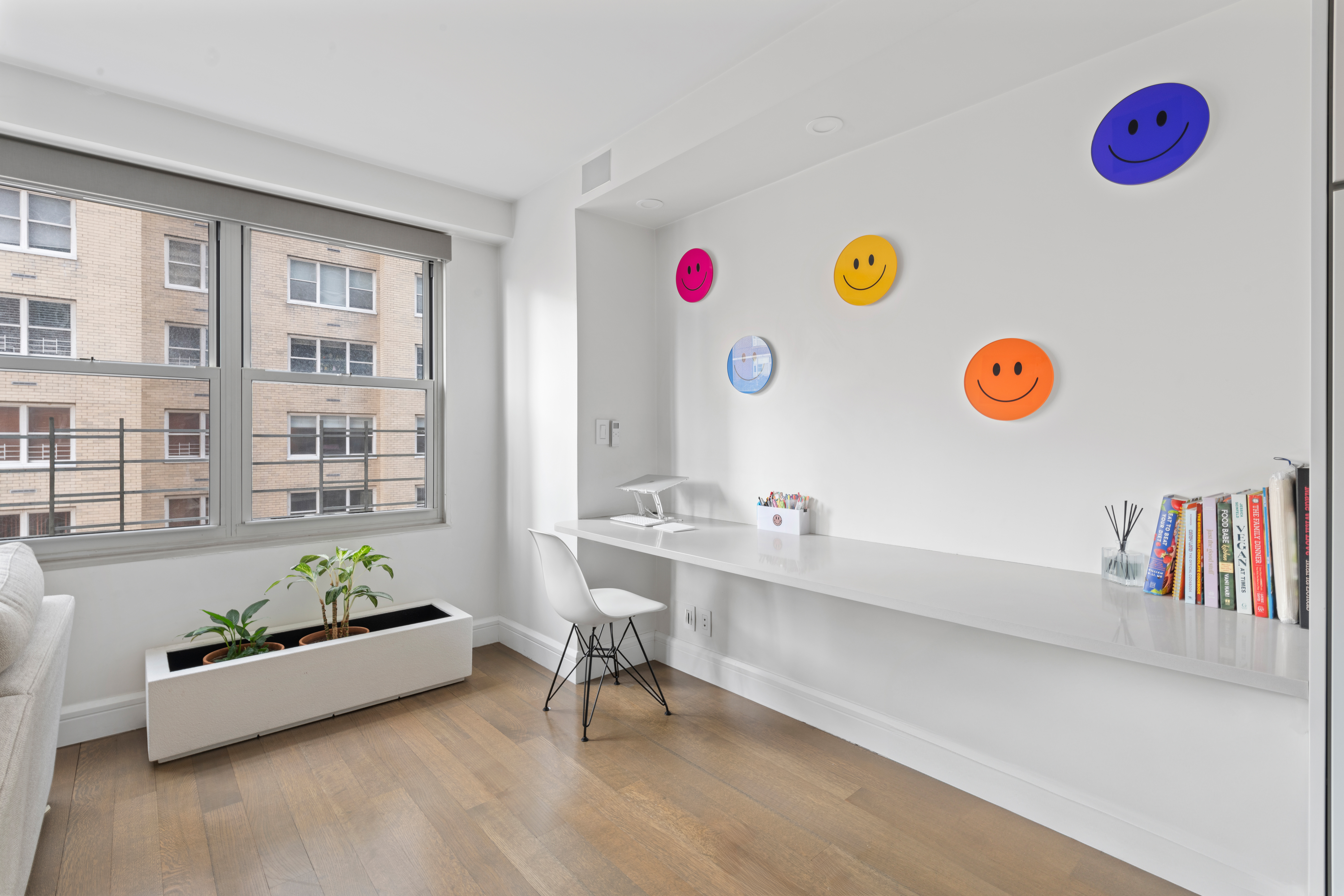 363 East 76th Street, Unit 7C Manhattan, NY 10021 - Photo 9 of 19 a living room with couch and a table