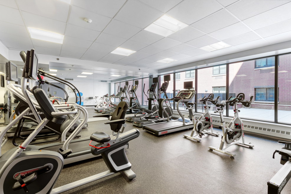 110 Warren Street, Unit B203 Brooklyn, NY 11201 - Photo 8 of 10 a view of a room with gym equipment