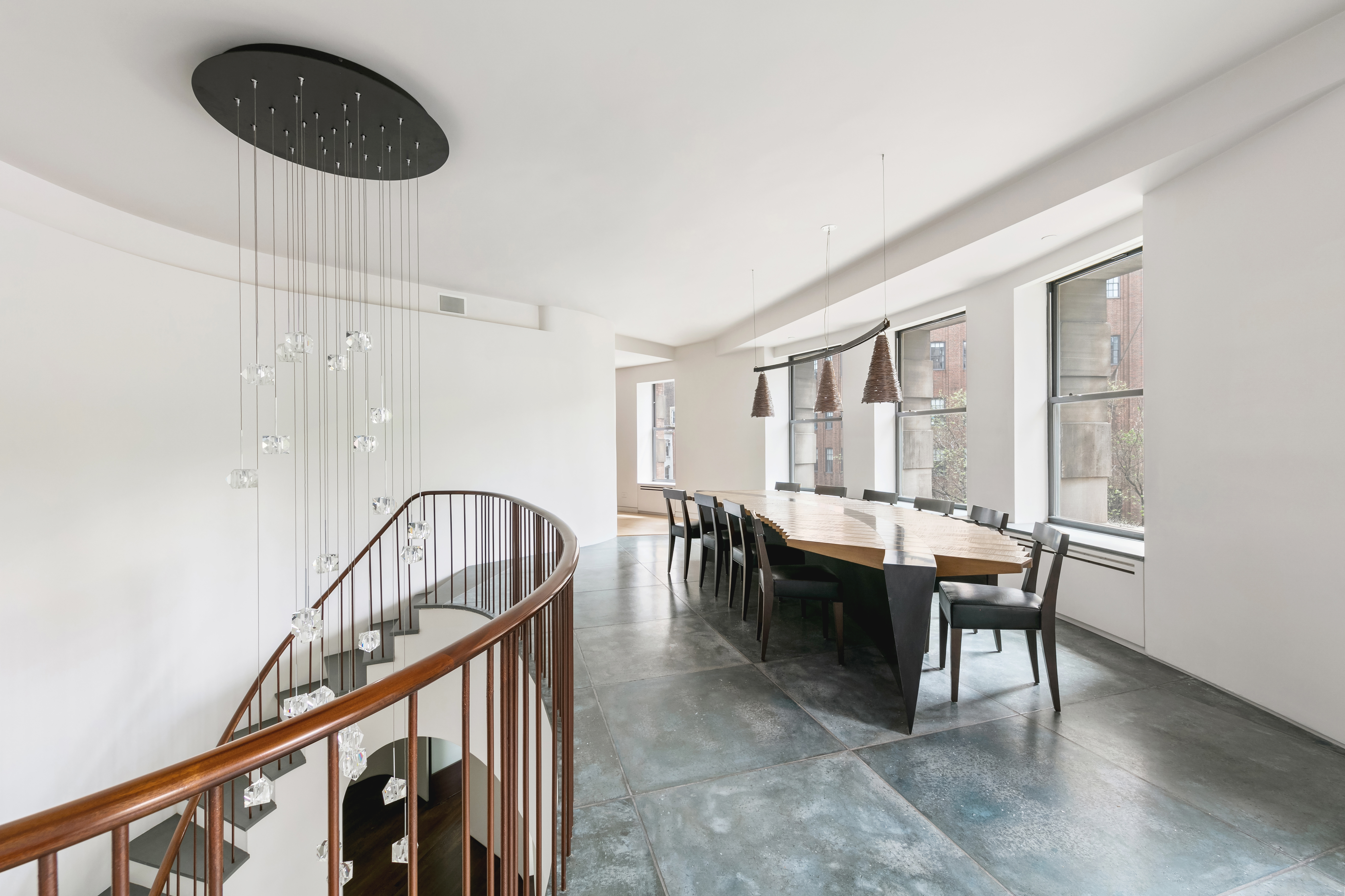 260 West Broadway, Unit 2/3B Manhattan, NY 10013 - Photo 6 of 21 a dining room with furniture entryway and wooden floor