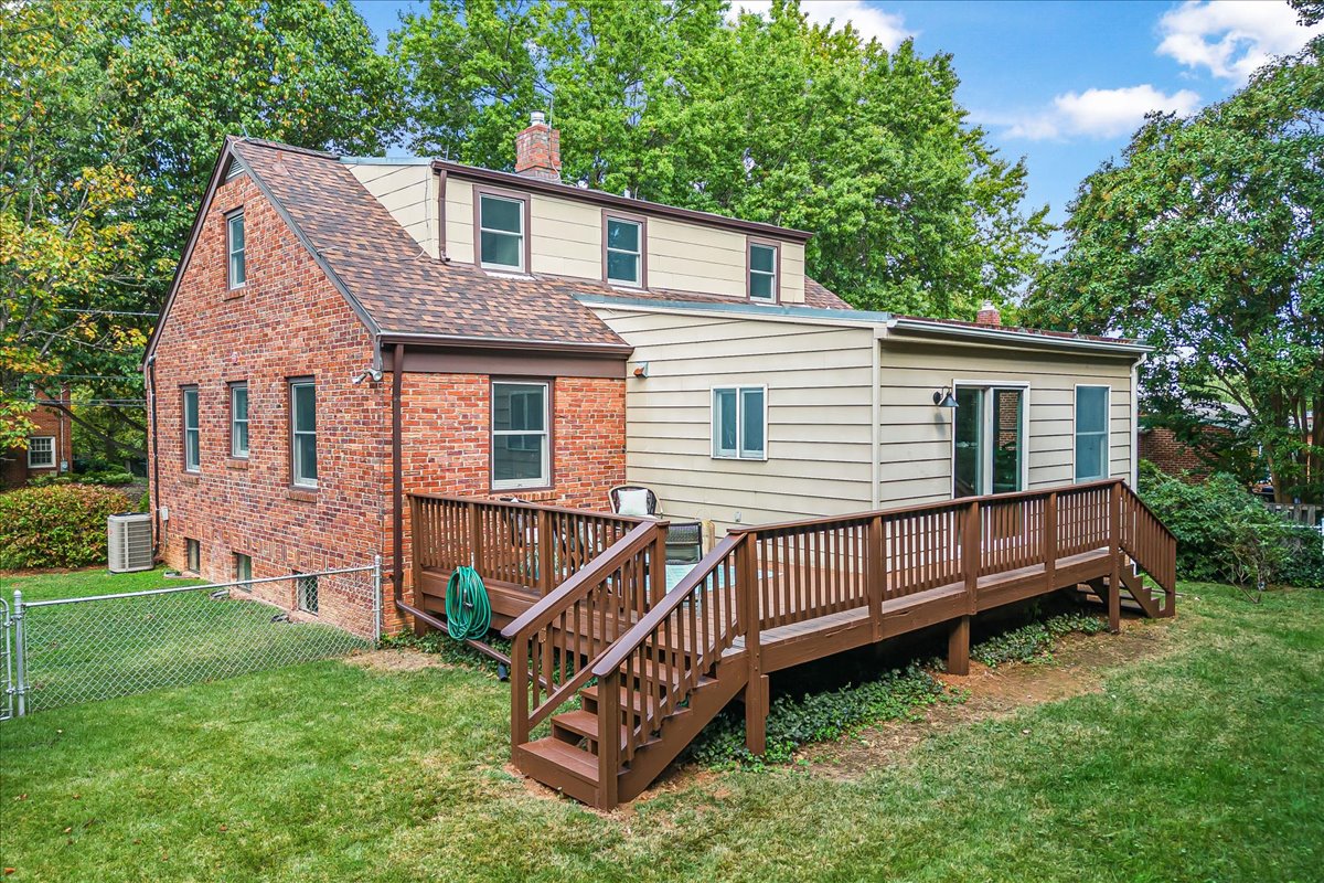 1902 Rookwood Road Silver Spring, MD 20910 - Photo 4 of 36 a view of a house with a yard and deck area
