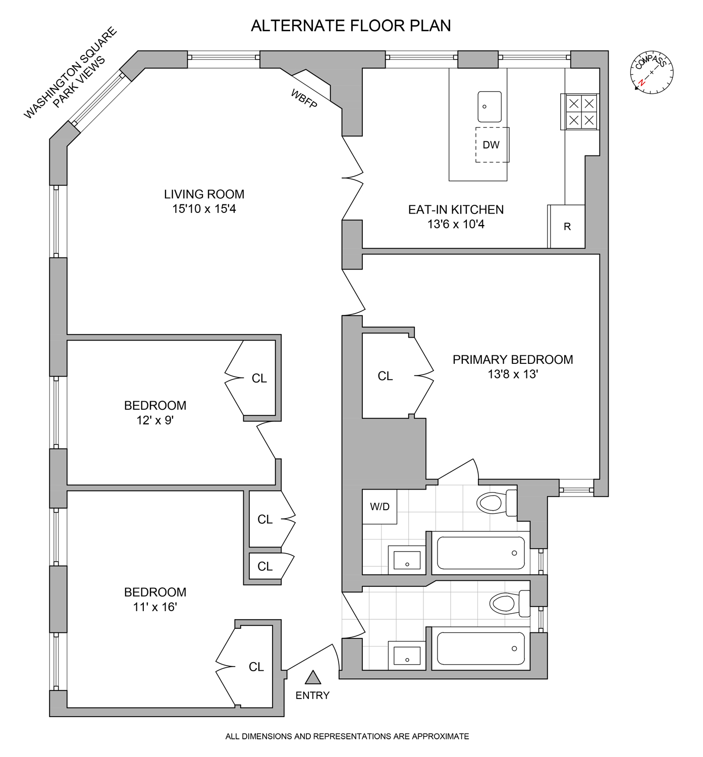 39 1/2 Washington Square South, Unit 5 Manhattan, NY 10012 - Photo 12 of 12