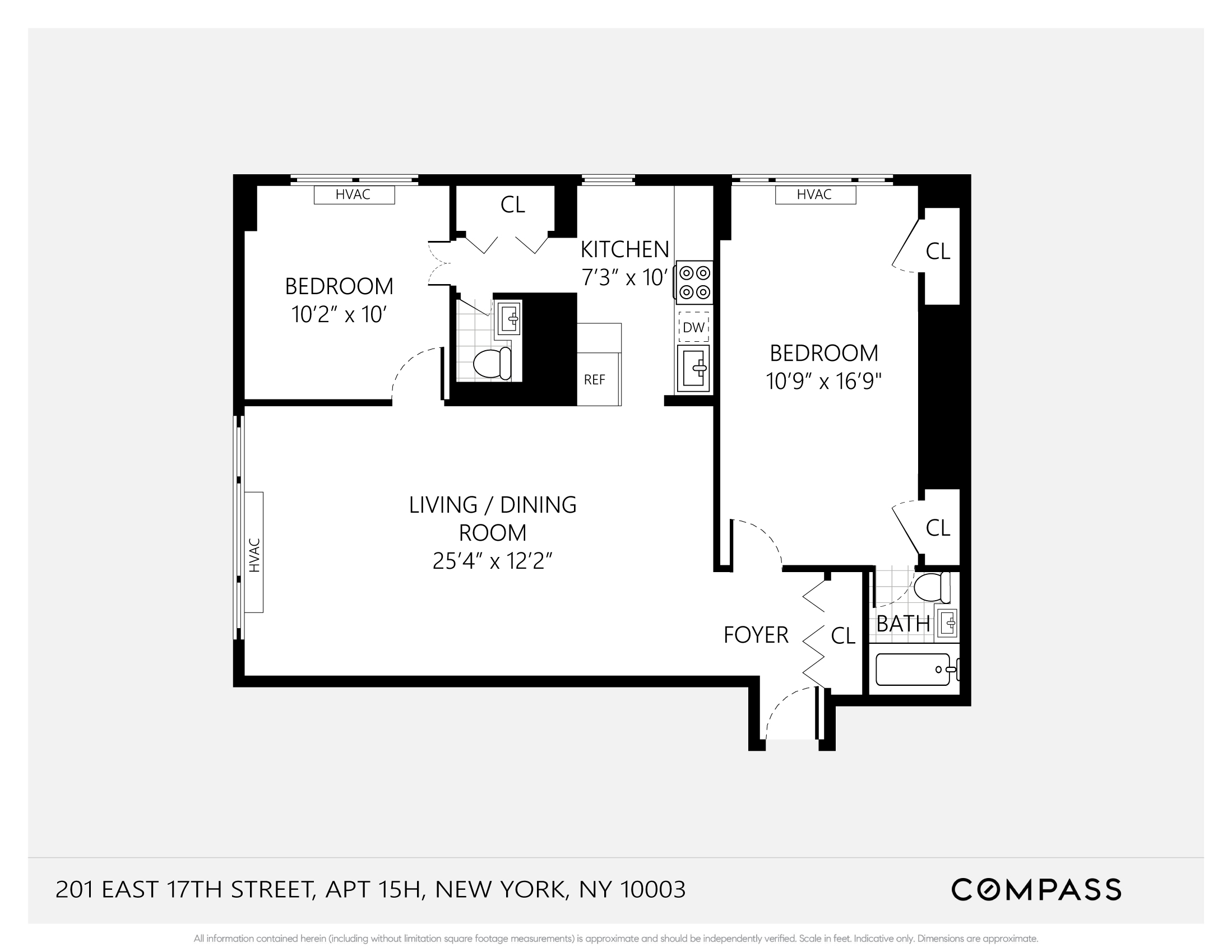 201 East 17th Street, Unit 15H Manhattan, NY 10003 - Photo 24 of 24 a picture of a park