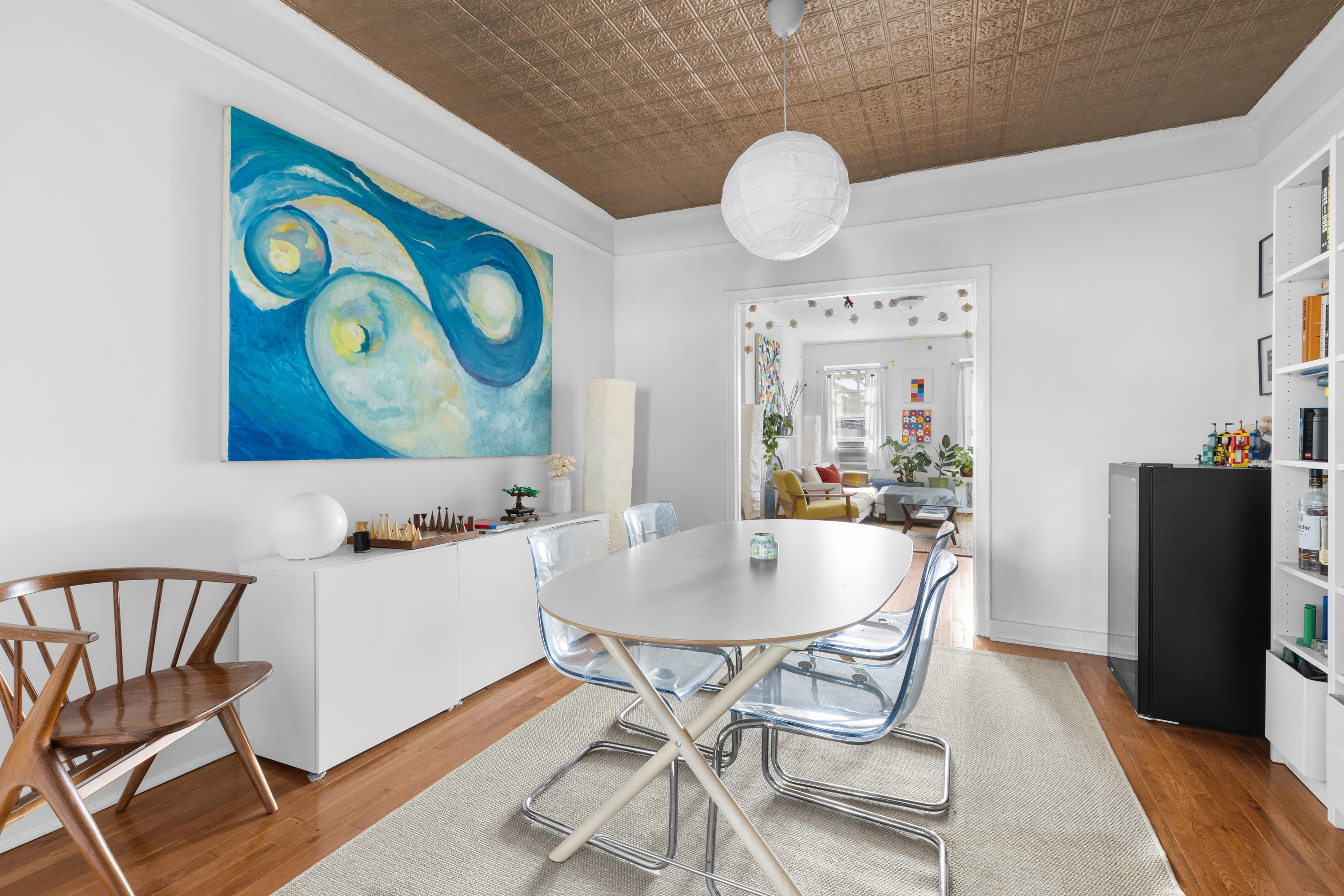 96 2nd Place Brooklyn, NY 11231 - Photo 10 of 14 a view of a dining room with furniture and wooden floor
