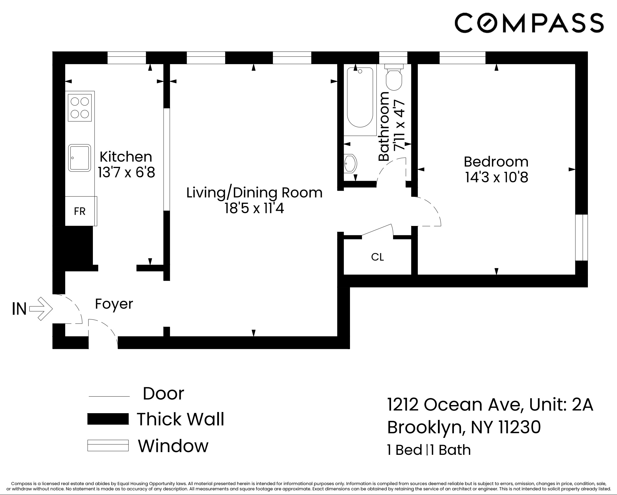 1212 Ocean Avenue, Unit 2A Brooklyn, NY 11230 - Photo 13 of 13 Gallery Image 13