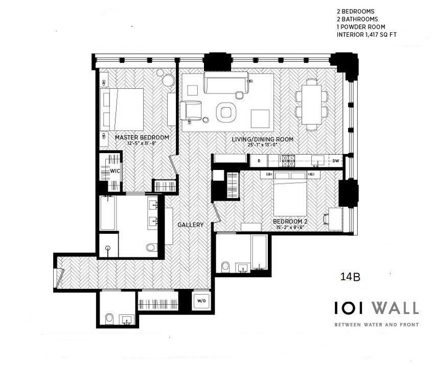 101 Wall Street, Unit 14B Manhattan, NY 10005 - Photo 15 of 15