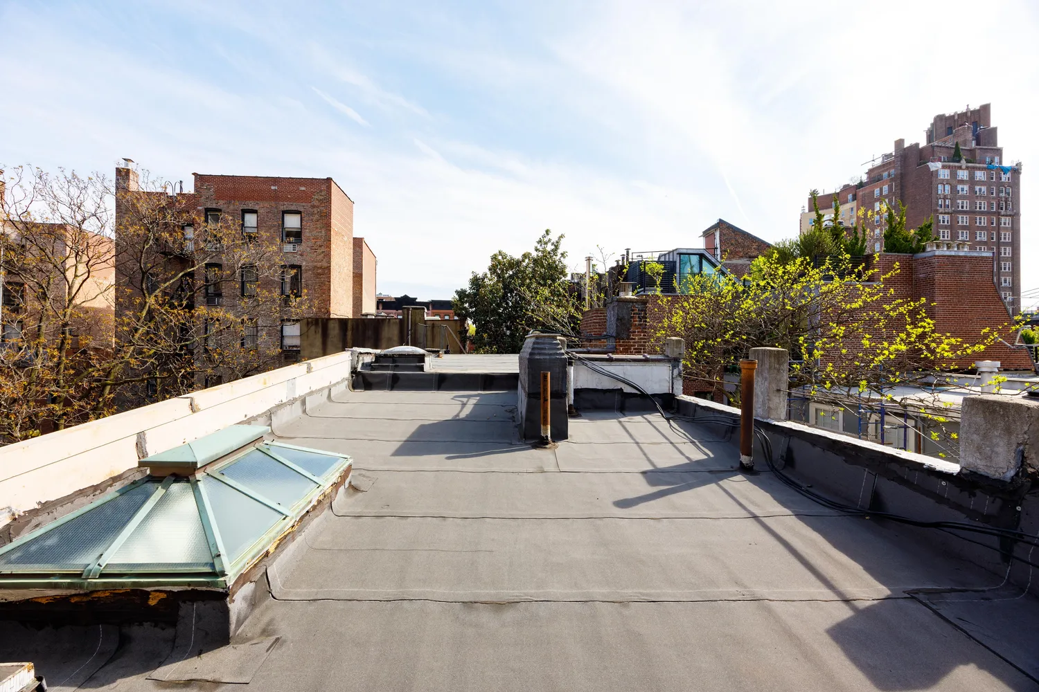 a view of terrace with seating space