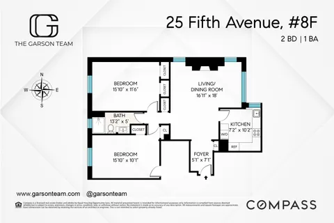$2,800,000 | 25 5th Avenue, Unit 8F | Greenwich Village