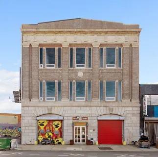 view of a black and white photo