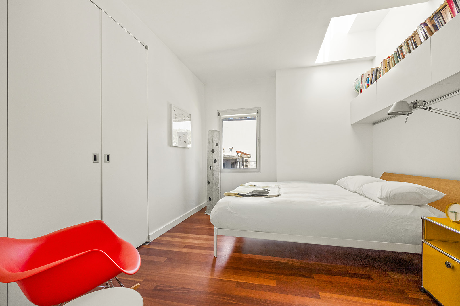 113 2nd Street, Unit 2 Brooklyn, NY 11231 - Photo 8 of 19 a bedroom with a bed and wooden floor