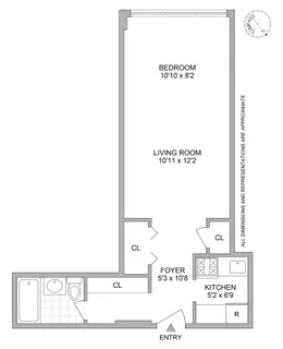 $495,000 | 10 West 15th Street, Unit 713 | Flatiron