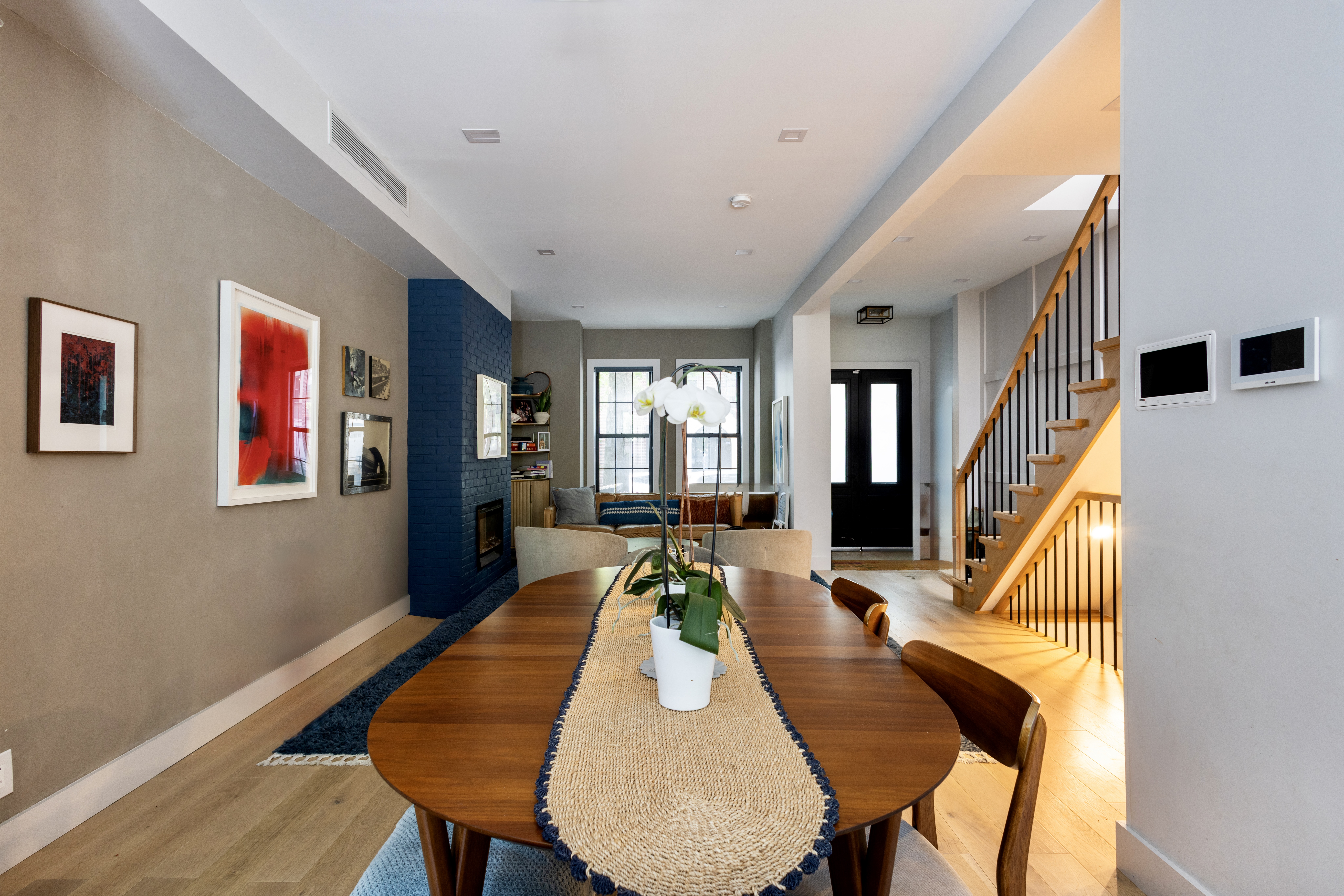 239 Winthrop Street Brooklyn, NY 11225 - Photo 4 of 20 a view of a dining room with furniture window and wooden floor