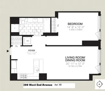 $5,900 | 200 West End Avenue, Unit 9B | Upper West Side
