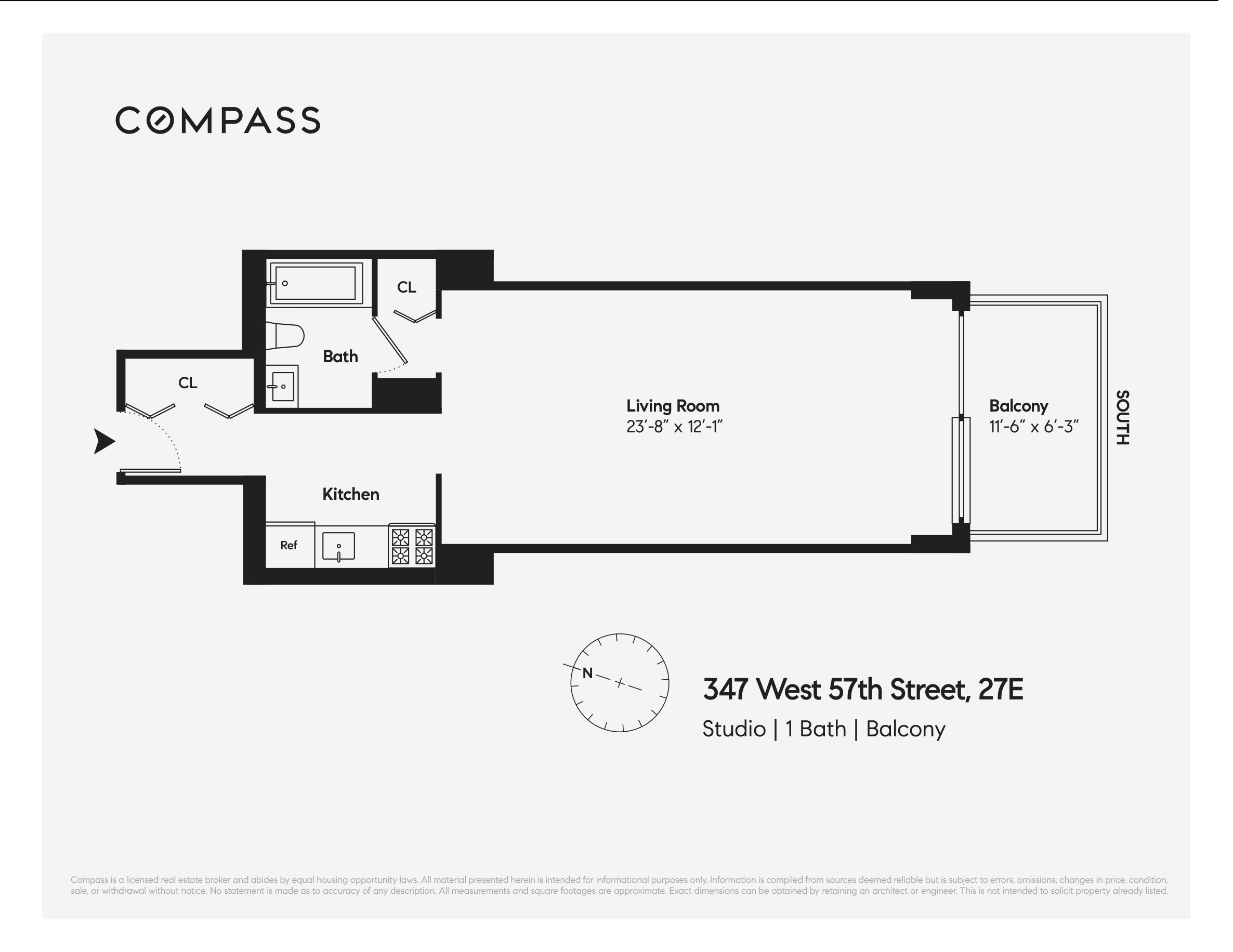 347 West 57th Street Clinton New York NY 10019
