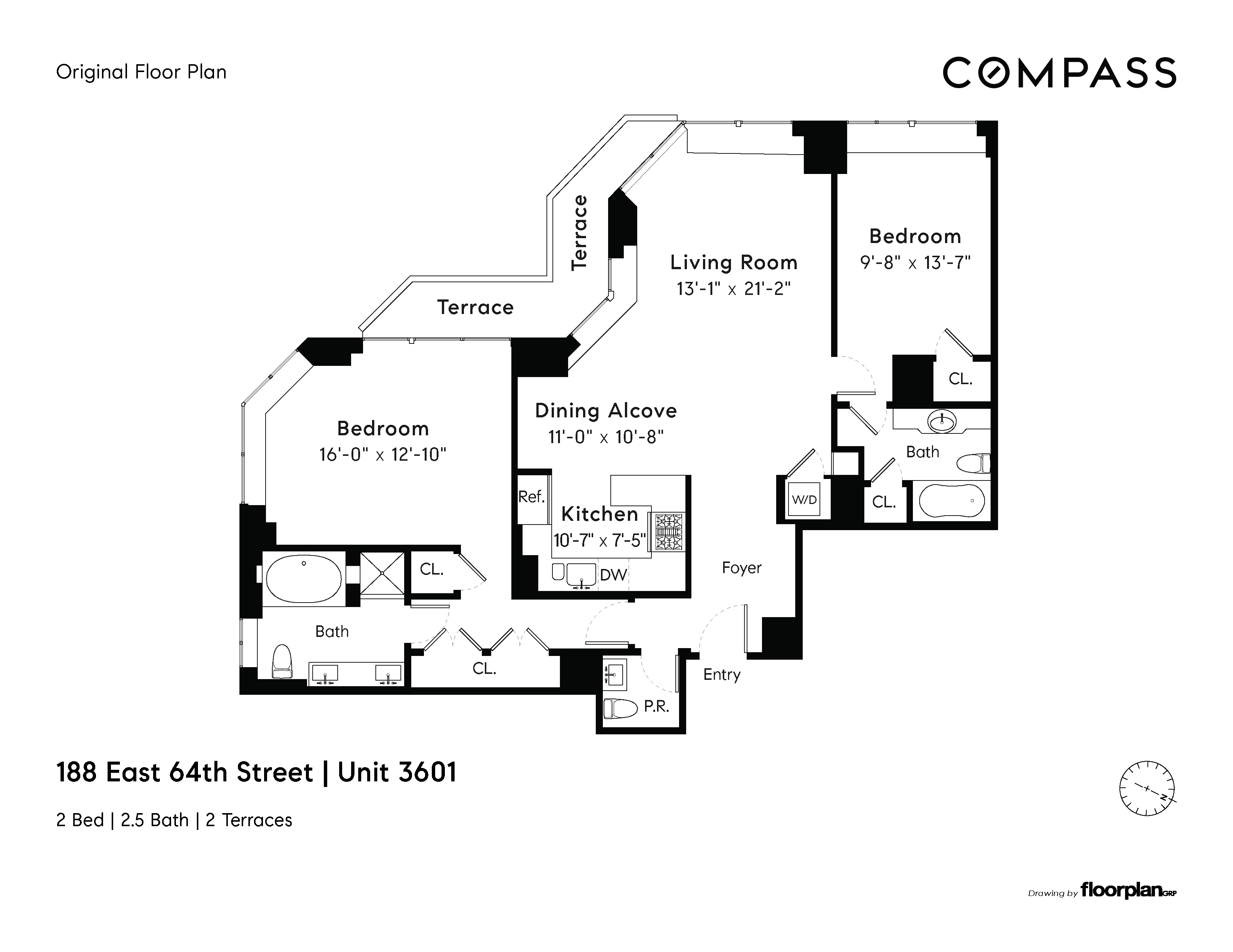 188 East 64th Street, Unit 3601 Manhattan, NY 10065 - Photo 10 of 10
