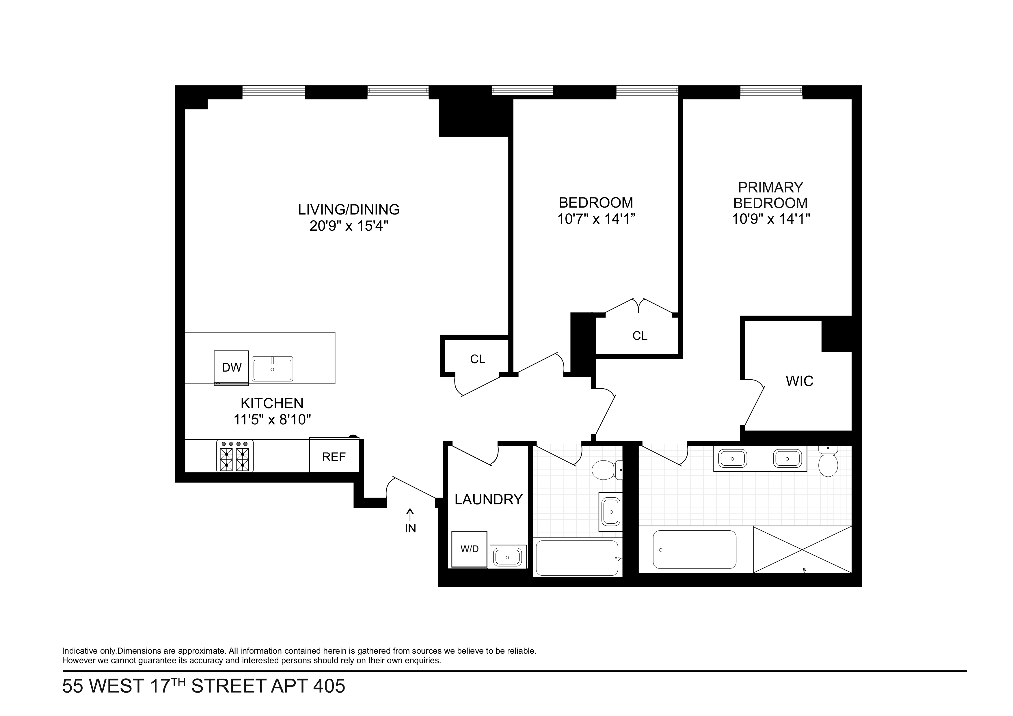 55 West 17th Street, Unit 405 Manhattan, NY 10011 - Photo 21 of 21