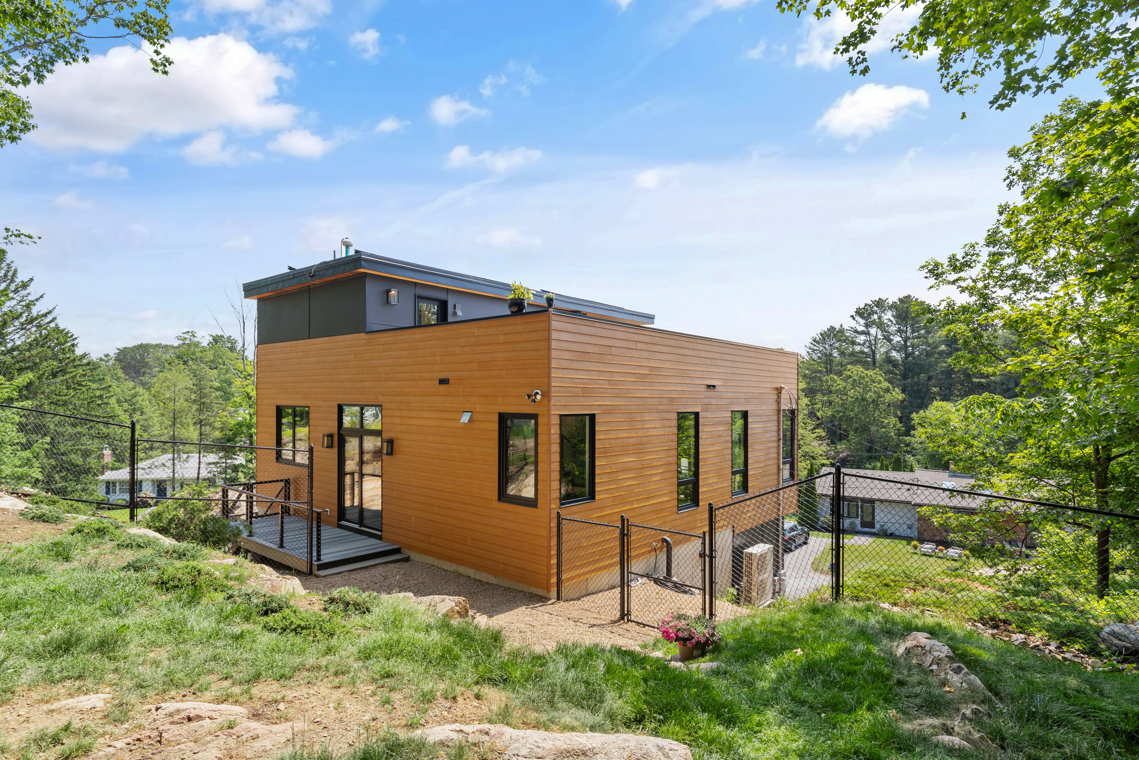 7 Pickman Road Beverly, MA 01915 - Photo 22 of 31 a front view of a house with garden