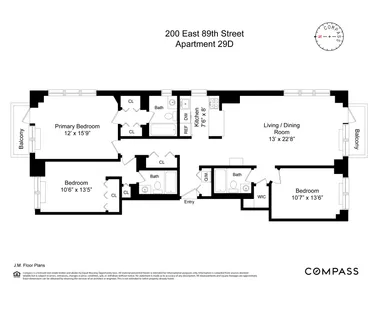 $1,995,000 | 200 East 89th Street, Unit 29D | Upper East Side