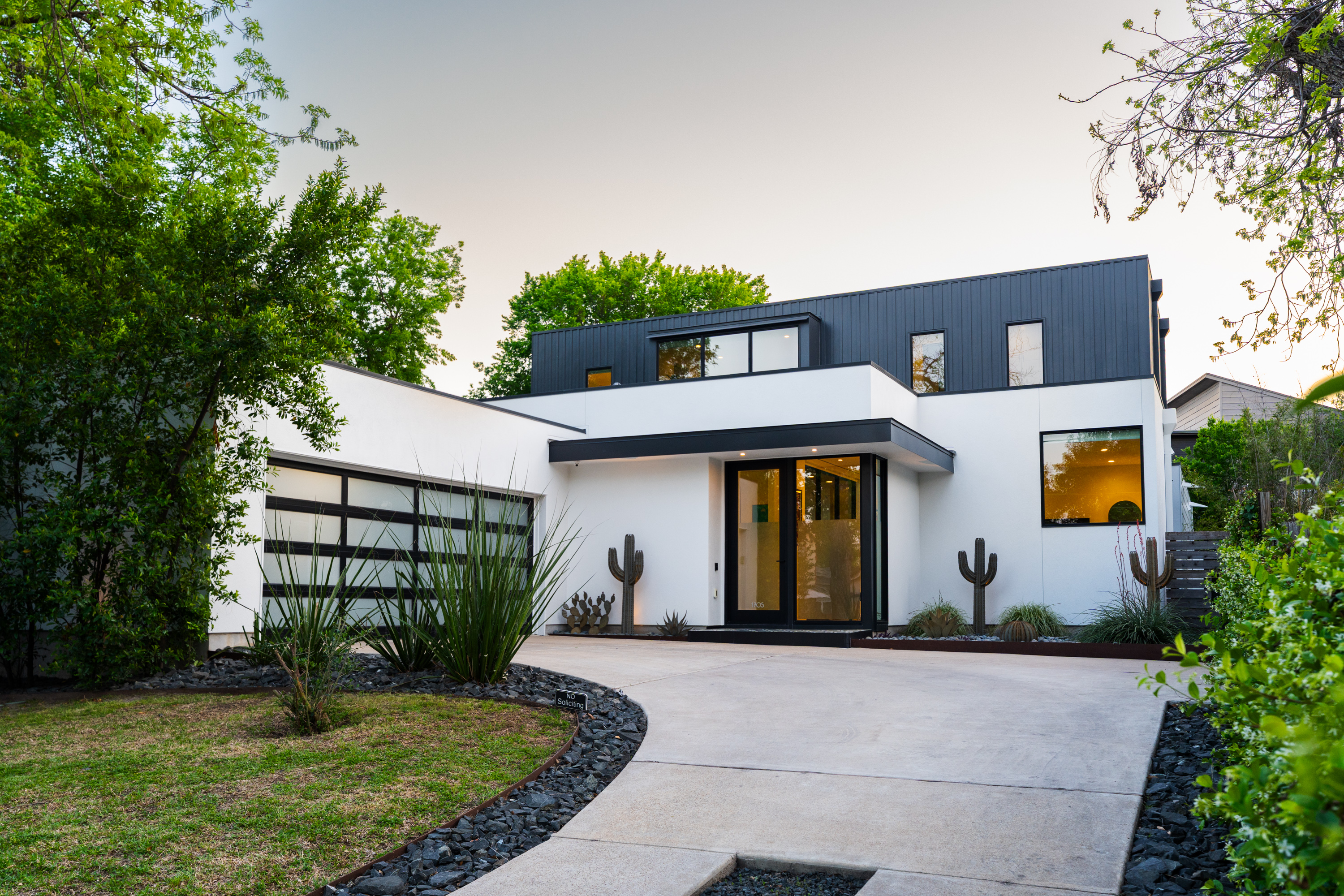 Address Upon Request Austin, TX 78704 - Photo 25 of 27 a front view of a house with a yard