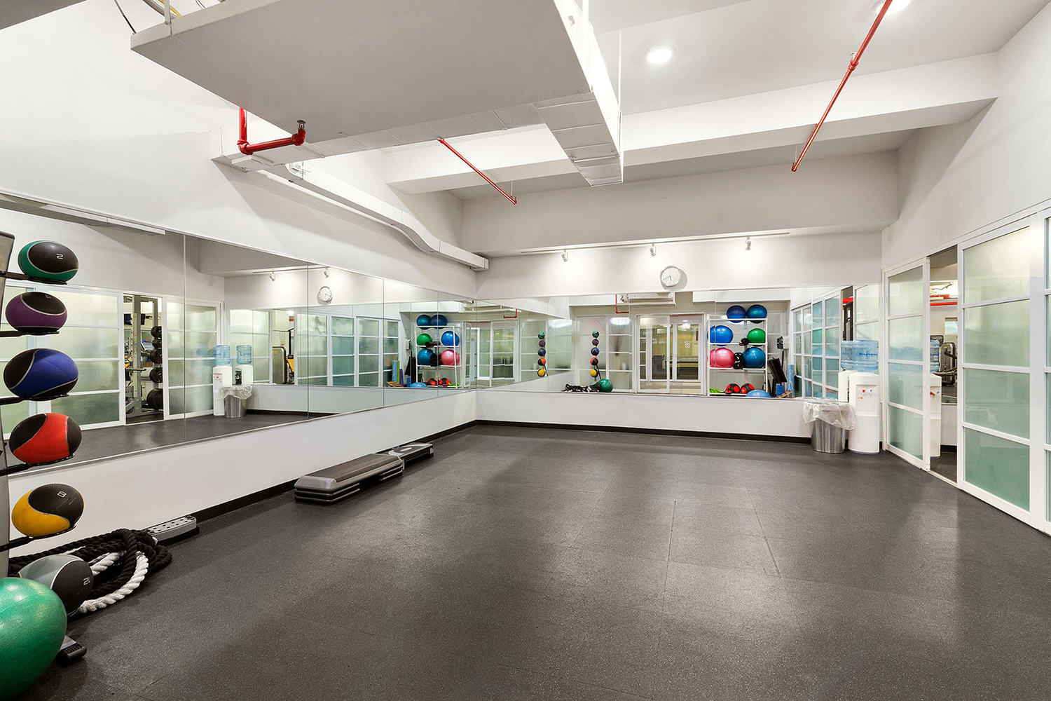 365 Bridge Street, Unit 8L Brooklyn, NY 11201 - Photo 10 of 21 a very nice looking room with gym equipment